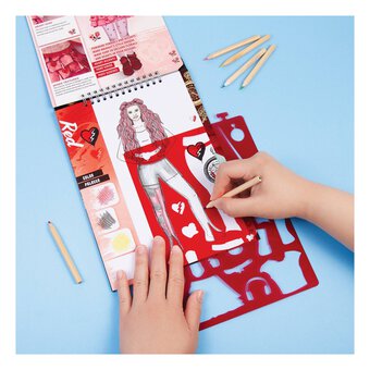 Disney Descendants Rise of Red Fashion Design Sketchbook
